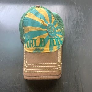 Vintage - True Religion Leather Trucker Hat